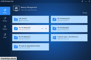 Aomei Backupper Professional Full v7.5.2 For PC